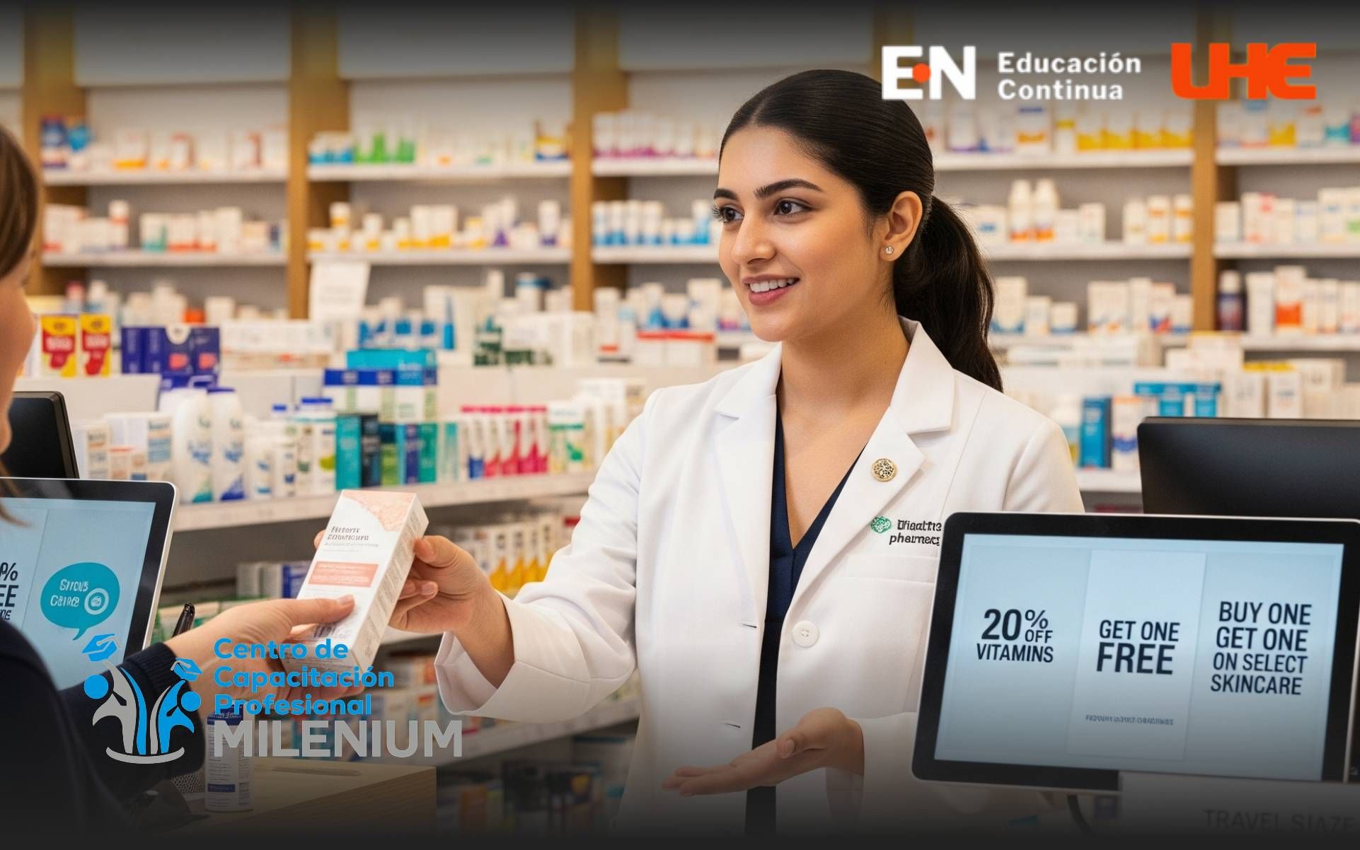 Curso Auxiliar en Gestión Farmacéutica y Marketing